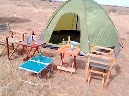 Amanya Double Pitch Tent With Mt Kilimanjaro View