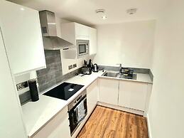 1-bedroom Aprt in Salford- Freeparking- Sleeps3