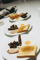 Asia Blue - Beach Hostel Hacienda - Single bed in 10-bed Dormitory Roo