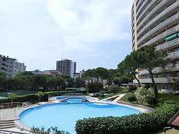 Very Nice Studio on the First Floor With Swimming Pool and sea View by