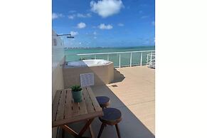 Branco Haus - Pé na Areia do Caribessa