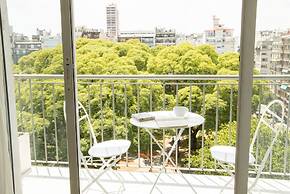 Sunny design apartment with amazing view