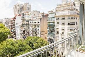 Sunny design apartment with amazing view