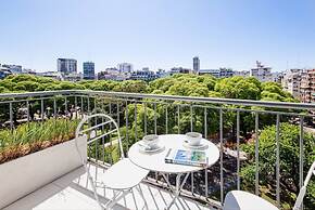 Sunny design apartment with amazing view