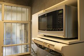 Modern ground floor with private patio