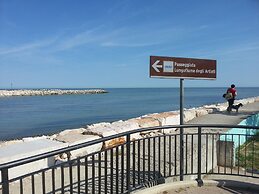 Appartamento sulla spiaggia con balcone