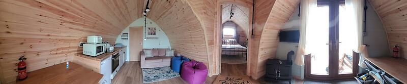 Achmeney Glamping Pod Larger Than Average Pod