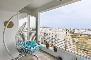 Brand new Spacious 1bd apt With City View