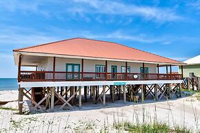 Dauphin Charm - Gulf Front! Pet Friendly - Wrap Around Porch With Obse