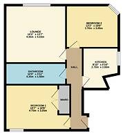 Luxury 2 Bedroom Entire Flat - Self Check in & Check out