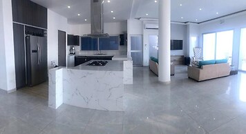 6mb-1 Mansion In Cartagena On The Beach With Air Conditioning And Wifi
