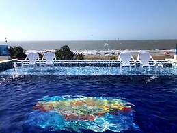 6mb-1 Mansion In Cartagena On The Beach With Air Conditioning And Wifi