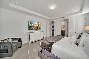 Modern Decor With Themed Rooms, With Retro Game Room and Huge Pool in 