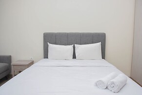 Fully Furnished With Comfortable Design Studio At Menteng Park Apartme