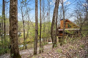 Bear Necessities-cozy Cabin Beside Briar Creek Fire pit Wifi and pet F