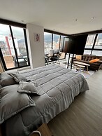 Beautiful Loft With View of Los Cerros Capitalinos