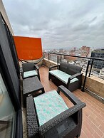 Beautiful Loft With View of Los Cerros Capitalinos
