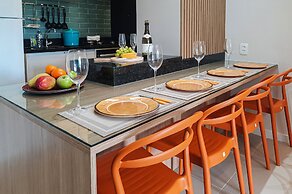 Beach Way Charmoso Pé na Areia 2 quartos 6 pessoas By DM Apartments