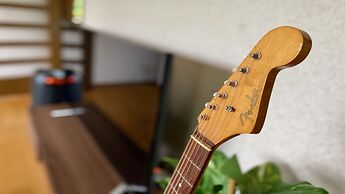 Yellow House by Lake Toya