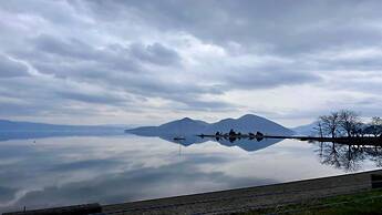 Yellow House by Lake Toya