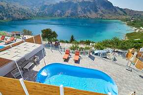 Gorgeous Lake Kournas Villa Brand New Private Pool