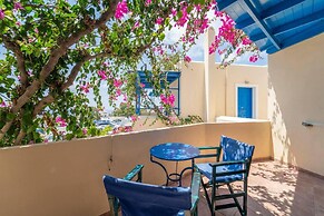 Santorious Flower Covered Apartment