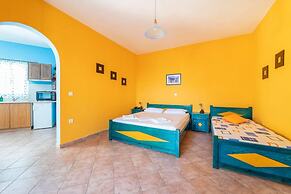 Santorious Flower Covered Apartment