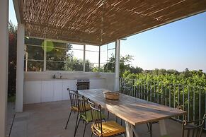 TD Il Vecchio Fienile Outdoor Kitchen With Pool View