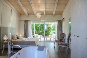 TD Il Vecchio Fienile Outdoor Kitchen With Pool View