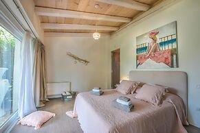 TD Il Vecchio Fienile Outdoor Kitchen With Pool View