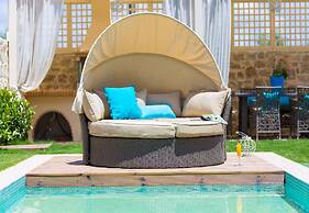 Blue Stone Pool Villa Crete Sea View