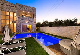 Blue Stone Pool Villa Crete Sea View