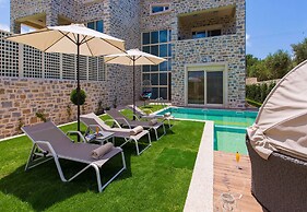 Blue Stone Pool Villa Crete Sea View