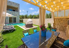 Blue Stone Pool Villa Crete Sea View