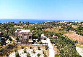 Blue Stone Pool Villa Crete Sea View