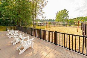 Sun Retreats Gun Lake