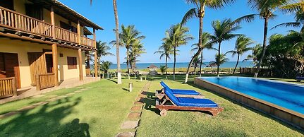 Pousada Praia das Ondas - Pe  na areia