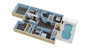 5/4 Pool Home Located in Sunset Ridge Community!