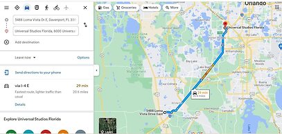 Large Pool With Jacuzzi, Near the Disney Attractions!!