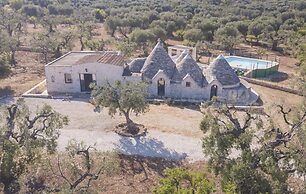 TD Trulli Albapetra Pool Olive Trees