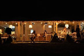 Crystal white sand resort