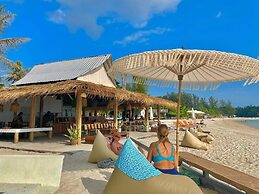 Crystal white sand resort