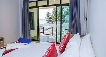 Crystal white sand resort