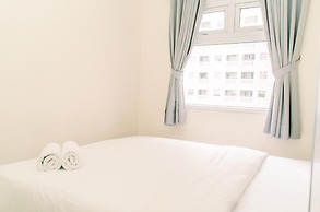 Modern Look 2Br Green Pramuka City Apartment Near Mall