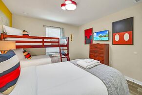 Modern and Colorful Home Spiderman Princess and Mickey Themed Rooms an