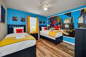 Modern and Colorful Home Spiderman Princess and Mickey Themed Rooms an