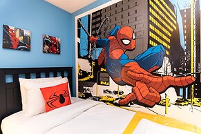 Modern and Colorful Home Spiderman Princess and Mickey Themed Rooms an