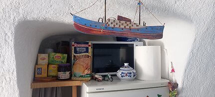 Studio in Old Port of Fira, Sea View, Santorini