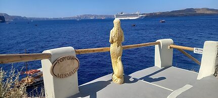 Studio in Old Port of Fira, Sea View, Santorini