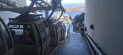Studio in Old Port of Fira, Sea View, Santorini